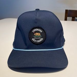 NWOT Coronado Golf Course hat, blue
